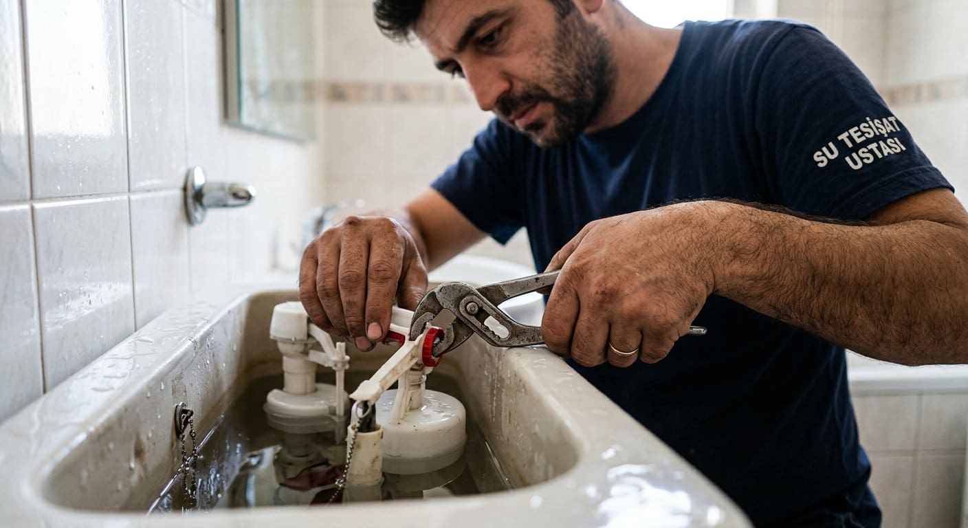 Klozet ve rezervuar tesisat servisi