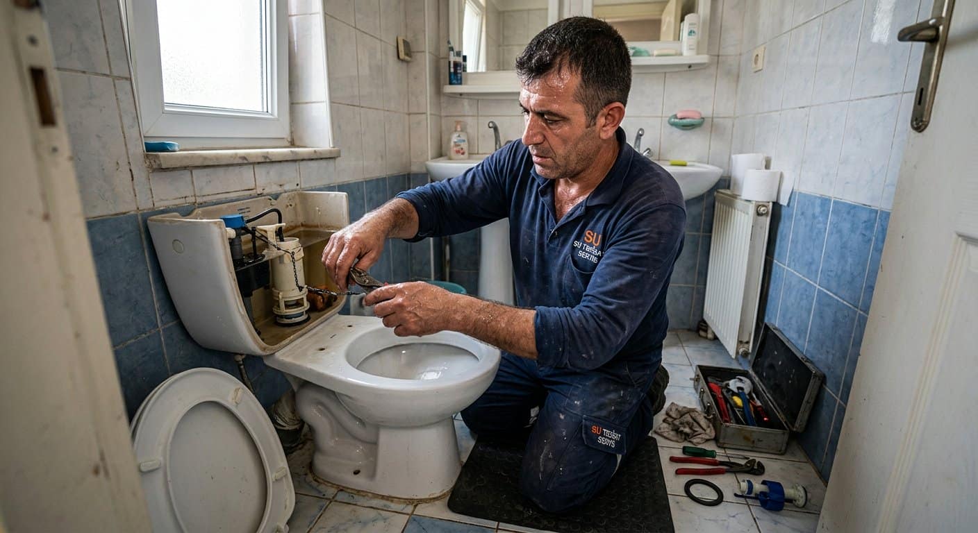 İzmit Su Tesisatçısı kontrol aşaması 2